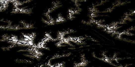 Air photo: Notch Peak Satellite Image map 094C04 at 1:50,000 Scale