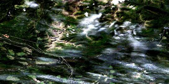 Blackpine Lake Satellite Map 094C06 at 1:50,000 scale - National Topographic System of Canada (NTS) - Orthophoto