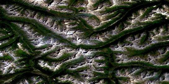 Air photo: Laforce Creek Satellite Image map 094E01 at 1:50,000 Scale