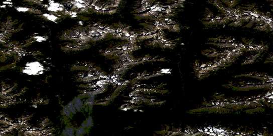 Air photo: No Title Satellite Image map 094E14 at 1:50,000 Scale