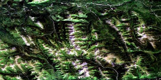 Air photo: Marion Lake Satellite Image map 094G03 at 1:50,000 Scale