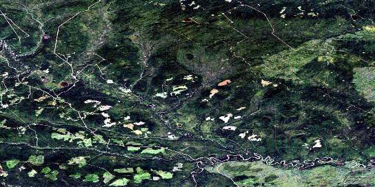 Air photo: La Prise Creek Satellite Image map 094H05 at 1:50,000 Scale