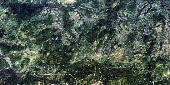 Air photo: River Lake Satellite Image map 094H11 at 1:50,000 Scale