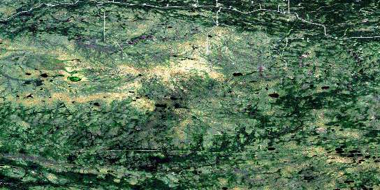 Nogah Creek Satellite Map 094I12 at 1:50,000 scale - National Topographic System of Canada (NTS) - Orthophoto