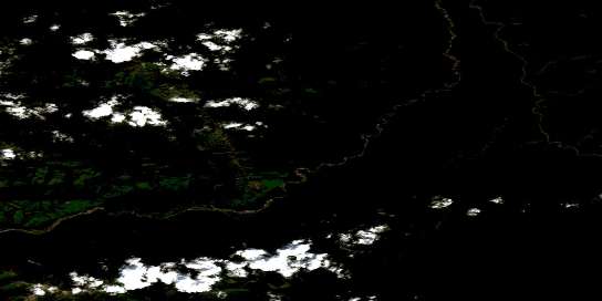 Air photo: Gathto Creek Satellite Image map 094J04 at 1:50,000 Scale