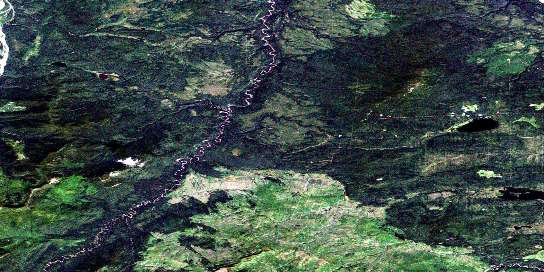 Air photo: Akue Creek Satellite Image map 094J11 at 1:50,000 Scale