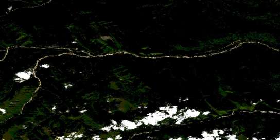 Air photo: North Tetsa River Satellite Image map 094K09 at 1:50,000 Scale