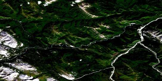 Air photo: Toad Hot Springs Satellite Image map 094K14 at 1:50,000 Scale