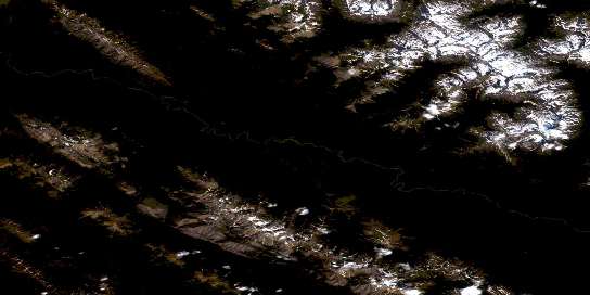 Air photo: Through Creek Satellite Image map 094L08 at 1:50,000 Scale