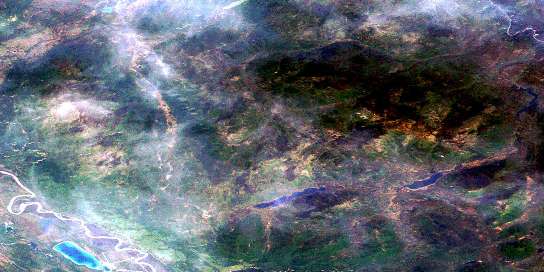 Air photo: Scoop Lake Satellite Image map 094M03 at 1:50,000 Scale