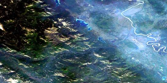 Air photo: Turnagain River Satellite Image map 094M04 at 1:50,000 Scale