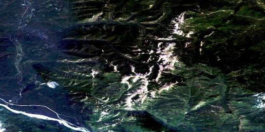 Air photo: Teeter Creek Satellite Image map 094M09 at 1:50,000 Scale