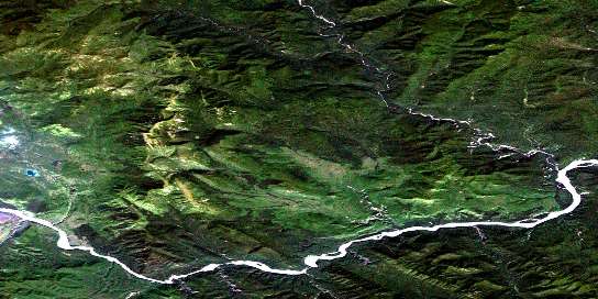 Air photo: Grayling River Satellite Image map 094N06 at 1:50,000 Scale