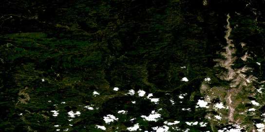 Air photo: Thorpe Creek Satellite Image map 094N13 at 1:50,000 Scale