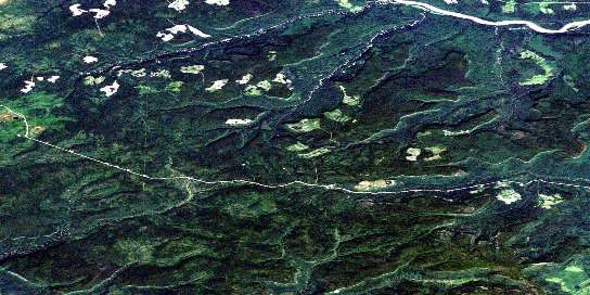 Air photo: Etane Creek Satellite Image map 094O04 at 1:50,000 Scale