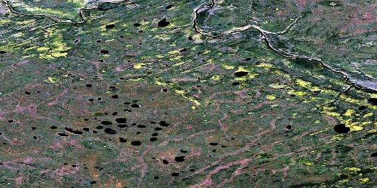Air photo: Stanislas Creek Satellite Image map 094O16 at 1:50,000 Scale