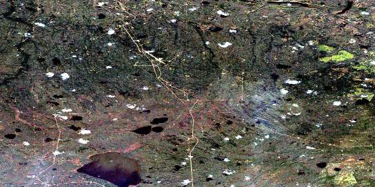 Air photo: Kwokwullie Lake Satellite Image map 094P07 at 1:50,000 Scale