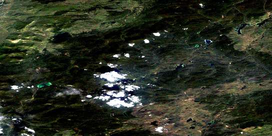 Air photo: Lootz Lake Satellite Image map 095D02 at 1:50,000 Scale