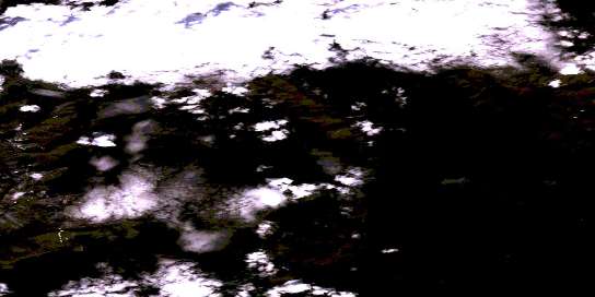 Air photo: Irvine Creek Satellite Image map 095E10 at 1:50,000 Scale