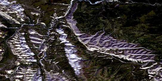 Air photo: No Title Satellite Image map 095K02 at 1:50,000 Scale