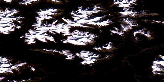 Air photo: Mount Kraft Satellite Image map 095L15 at 1:50,000 Scale