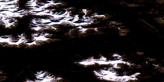 Air photo: Lukas Creek Satellite Image map 095M11 at 1:50,000 Scale