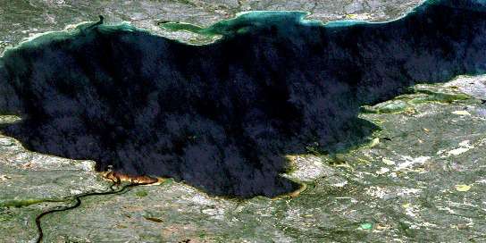 Air photo: No Title Satellite Image map 096A14 at 1:50,000 Scale
