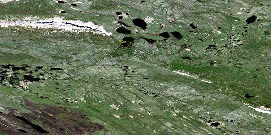Air photo: Mount Effie Satellite Image map 096E13 at 1:50,000 Scale