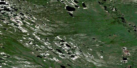 Air photo: Tetso Lake Satellite Image map 096F10 at 1:50,000 Scale