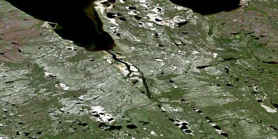 Air photo: Tatti Lake Satellite Image map 096F15 at 1:50,000 Scale