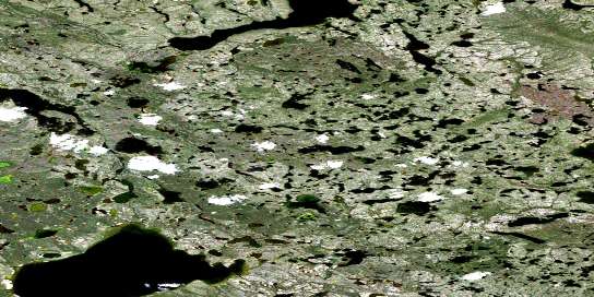 Tadek Lake Satellite Map 096M03 at 1:50,000 scale - National Topographic System of Canada (NTS) - Orthophoto