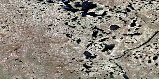 No Title Satellite Map 096N02 at 1:50,000 scale - National Topographic System of Canada (NTS) - Orthophoto