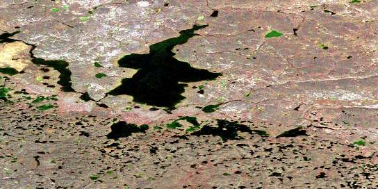 Air photo: Estabrook Lake Satellite Image map 096O13 at 1:50,000 Scale