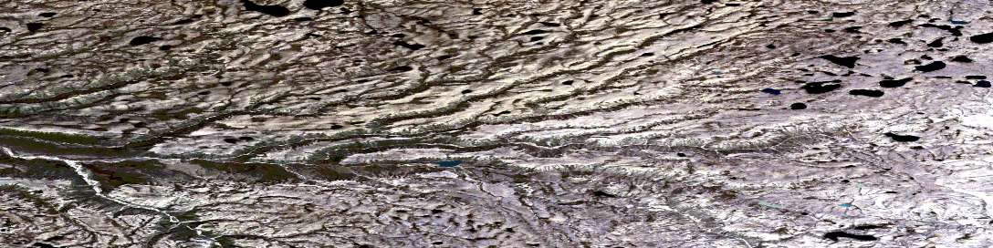 Air photo: Hoagak Lake Satellite Image map 097H11 at 1:50,000 Scale