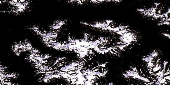 Air photo: Gardner Canal Satellite Image map 103H08 at 1:50,000 Scale