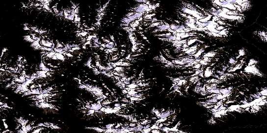 Air photo: Brim River Satellite Image map 103H09 at 1:50,000 Scale