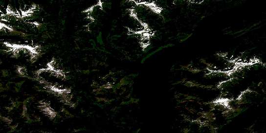 Air photo: Kitkiata Inlet Satellite Image map 103H11 at 1:50,000 Scale