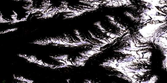 Air photo: Kildala Arm Satellite Image map 103H16 at 1:50,000 Scale