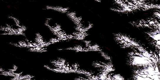 Air photo: Mount Davies Satellite Image map 103I01 at 1:50,000 Scale