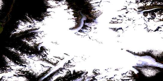Air photo: Stewart Satellite Image map 103P13 at 1:50,000 Scale