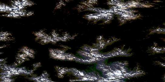 Air photo: Cassiar River Satellite Image map 104I09 at 1:50,000 Scale