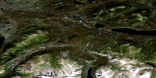 Air photo: Consolation Creek Satellite Image map 104N14 at 1:50,000 Scale