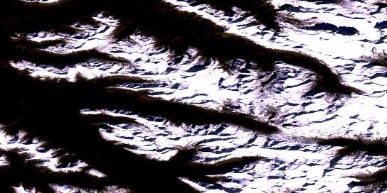 Air photo: Shelf Lake Satellite Image map 105I01 at 1:50,000 Scale