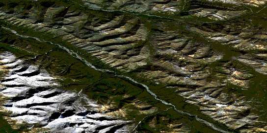 Air photo: No Title Satellite Image map 106C15 at 1:50,000 Scale