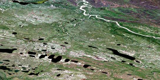 Air photo: Rankin Creek Satellite Image map 106H08 at 1:50,000 Scale