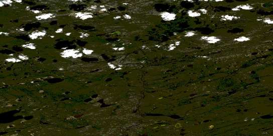 Air photo: Tchaneta River Satellite Image map 106I09 at 1:50,000 Scale