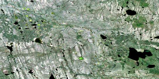 Air photo: No Title Satellite Image map 106P15 at 1:50,000 Scale