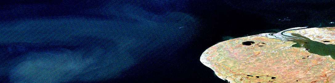 Air photo: Maitland Point Satellite Image map 107E01 at 1:50,000 Scale
