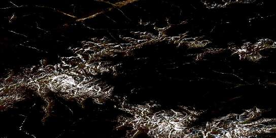 Crag Mountain Satellite Map 115N15 at 1:50,000 scale - National Topographic System of Canada (NTS) - Orthophoto