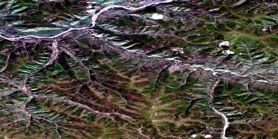 Air photo: Scroggie Creek Satellite Image map 115O02 at 1:50,000 Scale